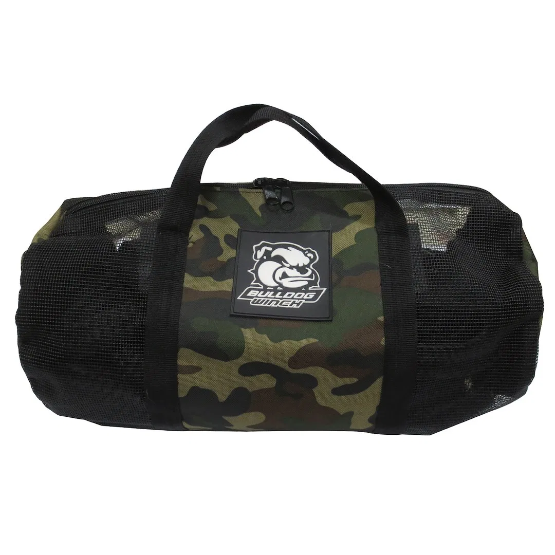20337 – BULLDOG WINC Storage Bag, Used To Store Winch Straps And Ropes 10 Inch Diameter x 26 Inch Length Zipper Closu...